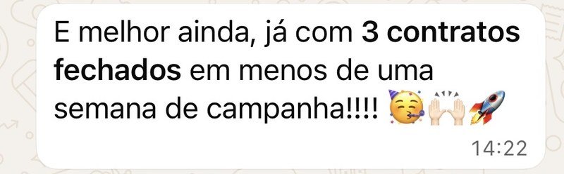 Depoimento de cliente